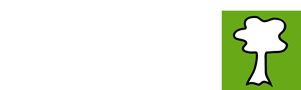 Logo vom baum braun