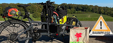 Die Ladenräder beim baum braun in Mannheim und Heidelberg