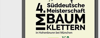 4. Süddeutsche Meisterschaft im Baumklettern - baum braun